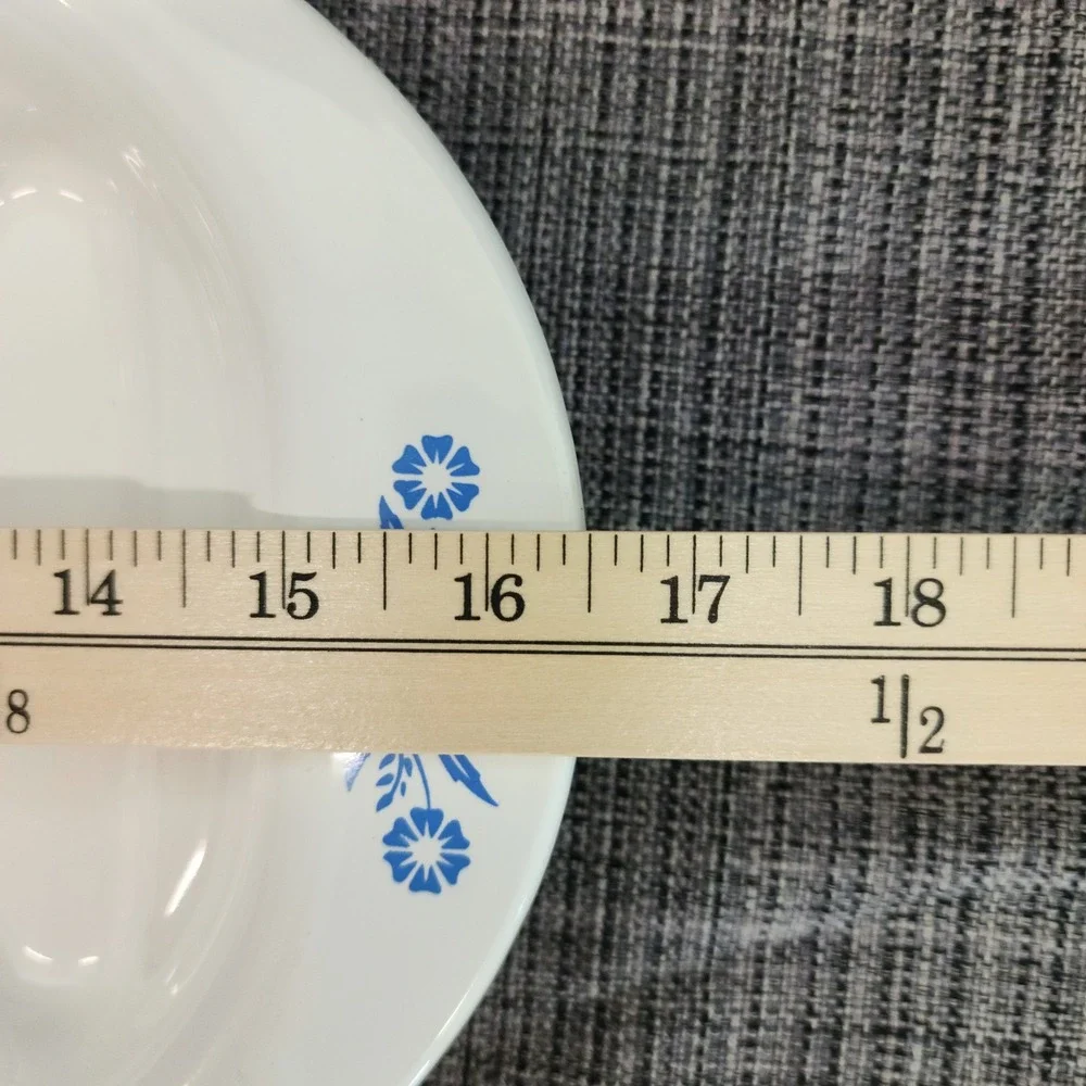 Vintage Corning Ware Blue Cornflower P-19 Meat Platter 16 Inch Oval Tree Well